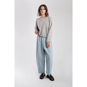 Micaela Greg Barrel Pant // Sky